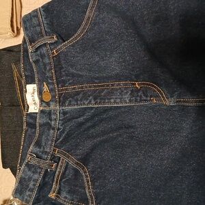 Calvin Klein denim pencil skirt Sz 12